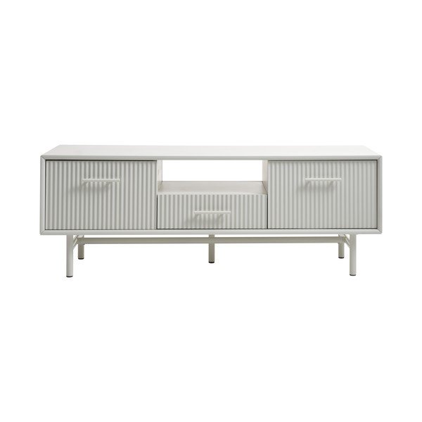 Comodă TV gri 140x50x45 cm Palma – Unique Furniture