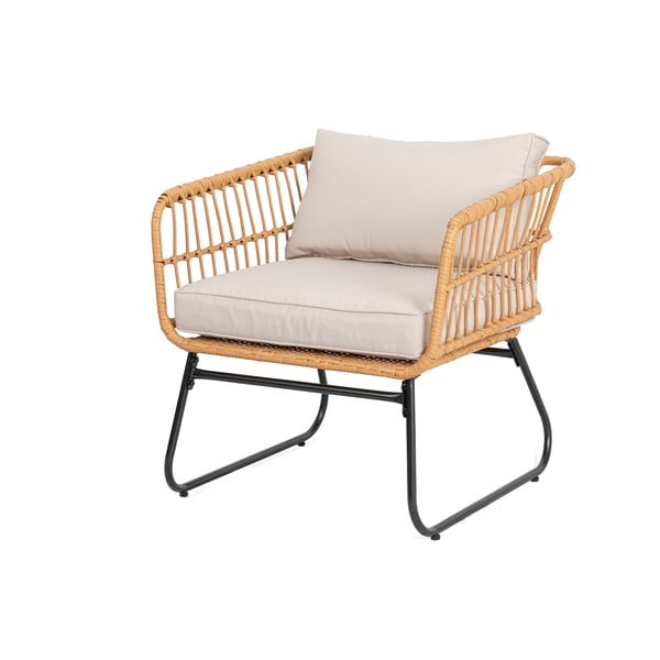 Set de 2 scaune de grădină din rattan Vistdal - Bonami Essentials -image-2