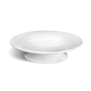 Suport din porțelan pentru tort Kähler Design Hammershoi Cake Dish, ⌀ 30 cm, alb