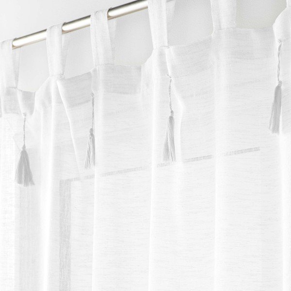 Perdea albă 140x240 cm Dalila – douceur d'intérieur-image-1