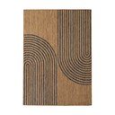 Covor pentru exterior și interior negru/maro 160x230 cm Mira 1453 – Ayyildiz Carpets