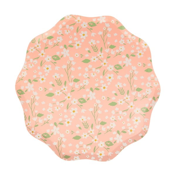 Tăvi de unică folosință 12 buc. din hârtie Ditsy – Meri Meri-image-3