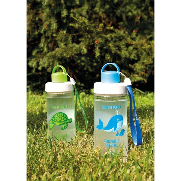 Sticlă de apă Snips Whale, 500 ml, albastru-image-3