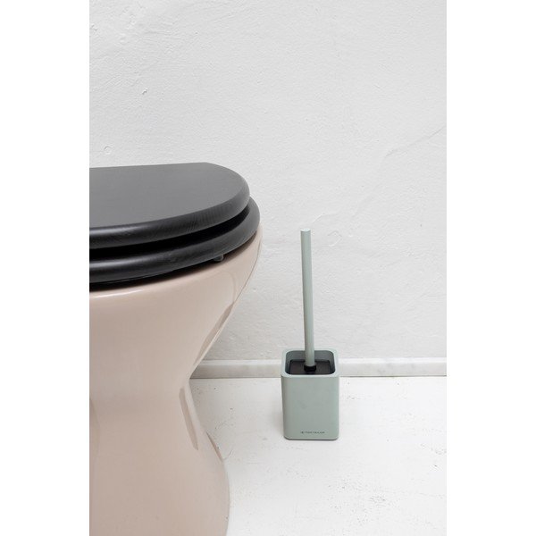 Perie de WC verde-deschis din polirășină Tom Tailor T-Rounded – Wenko-image-1