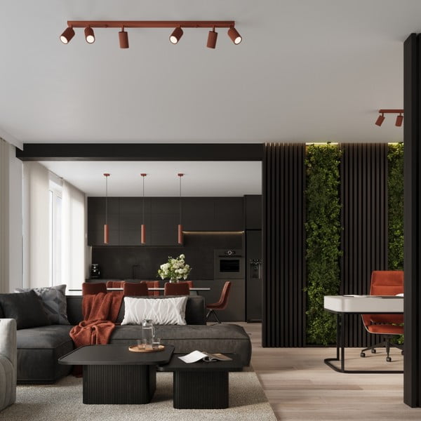 Lustră cărămizie Gleam – Sollux-image-1