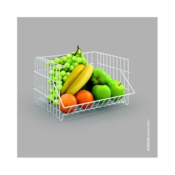 Coș pentru fructe Metaltex Basket, lungime 34 cm-image-1
