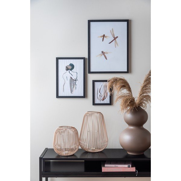 Felinar PT LIVING Felinar, înălțime 21 cm, maro deschis-image-1