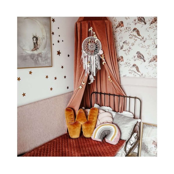 Cuvertură pentru copii matlasată 160x100 cm Posh Velvet - Yellow Tipi-image-3