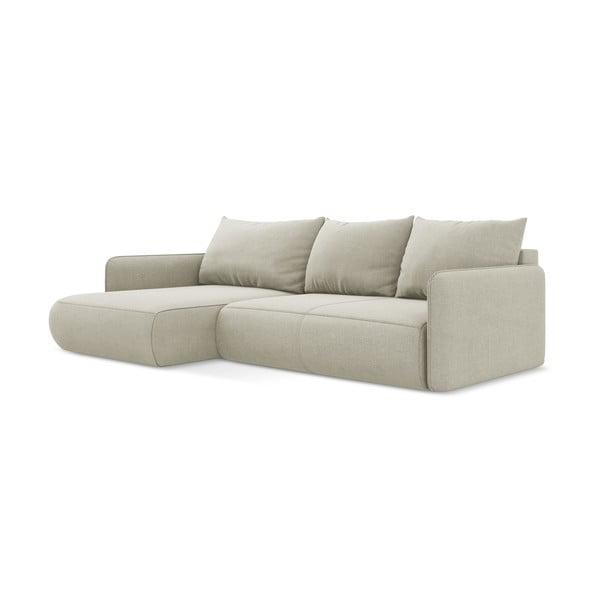 Colțar crem extensibil/cu spațiu de depozitare (cu colț pe partea stângă) Nanea – Makamii-image-3