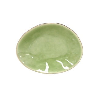 Farfurioară din gresie ceramică pentru desert Costa Nova Riviera, ⌀ 16 cm, verde