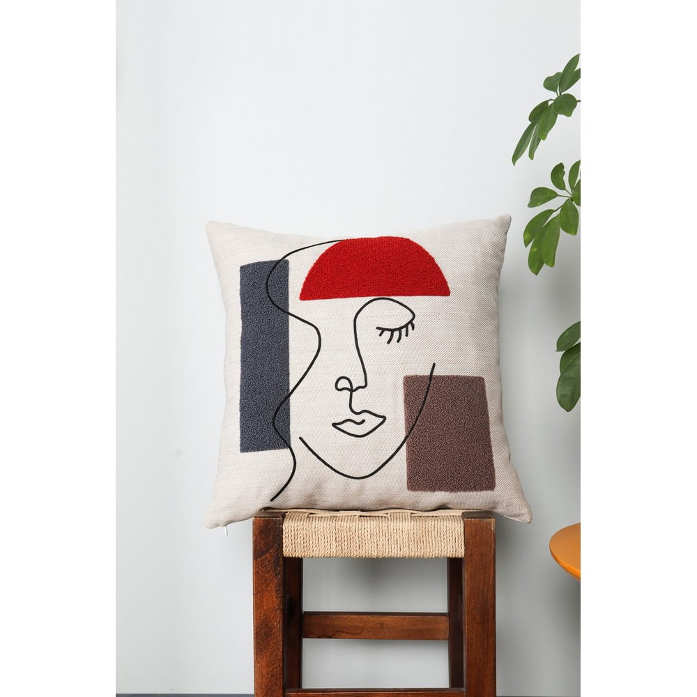 Față de pernă din in 43x43 cm Sanat – Mioli Decor