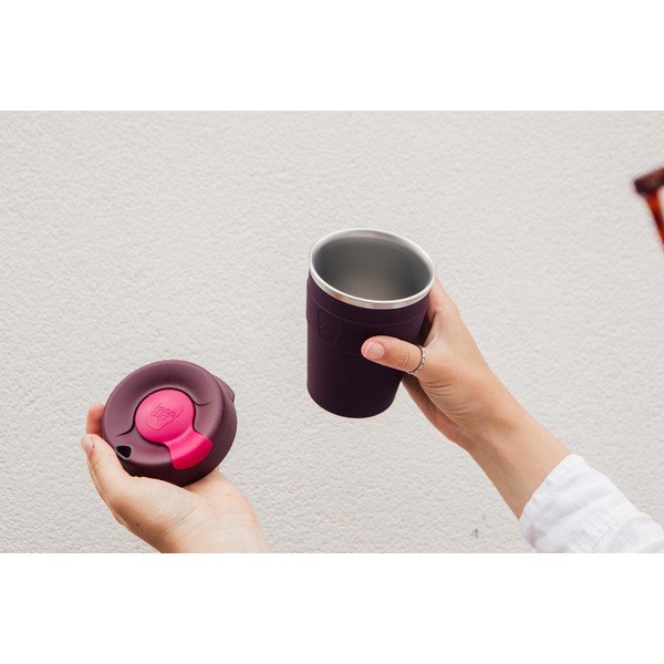 Cană de voiaj cu capac KeepCup Kangaroo Paw, 454 ml, mov-image-1