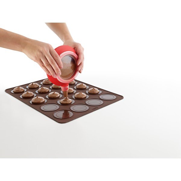 Decorator cu 6 extensii Lékué Decomax, roșu-image-3