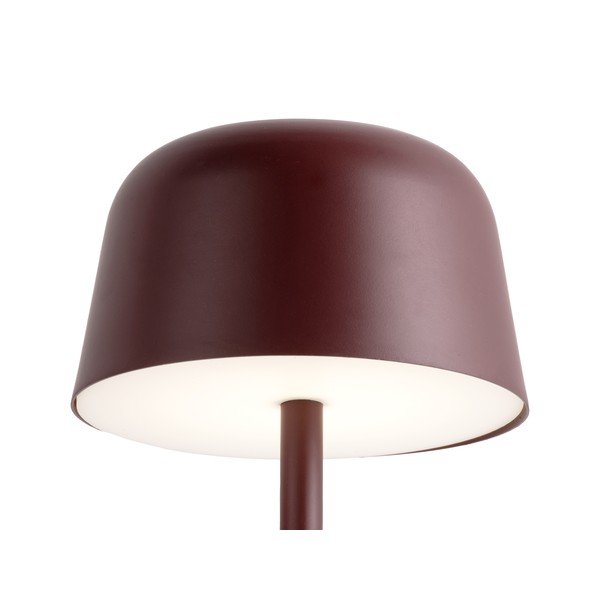 Veioză burgundy LED (înălțime 28 cm)  Brio  – Leitmotiv-image-2