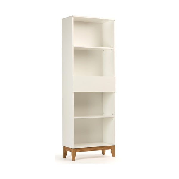 Bibliotecă Woodman Blanco, alb-image-3