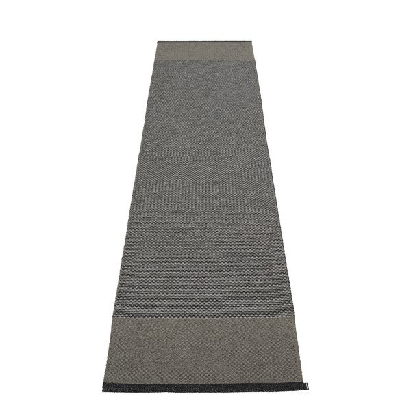 Covor tip traversă pentru interior și exterior gri antracit 70x300 cm Edit Charcoal – Pappelina