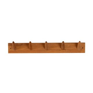 Cuier pentru perete din lemn masiv de stejar Canett Uno, lungime 60 cm