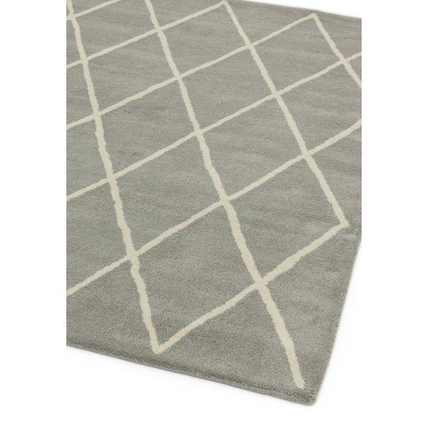 Covor gri handmade din lână 200x290 cm Albany – Asiatic Carpets-image-1