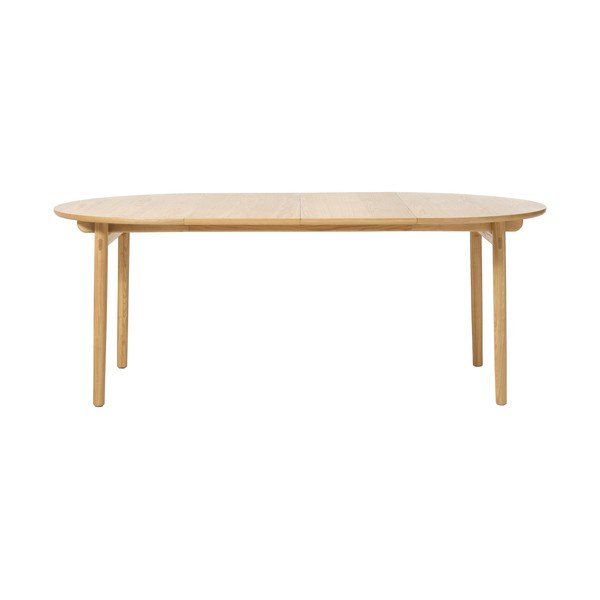 Extensie pentru masă cu aspect de lemn de stejar 45x120 cm Carno – Unique Furniture-image-1