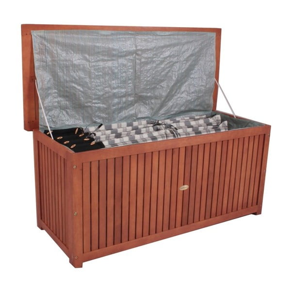 Cufăr din lemn de tec pentru grădină Garden Pleasure Washington-image-1