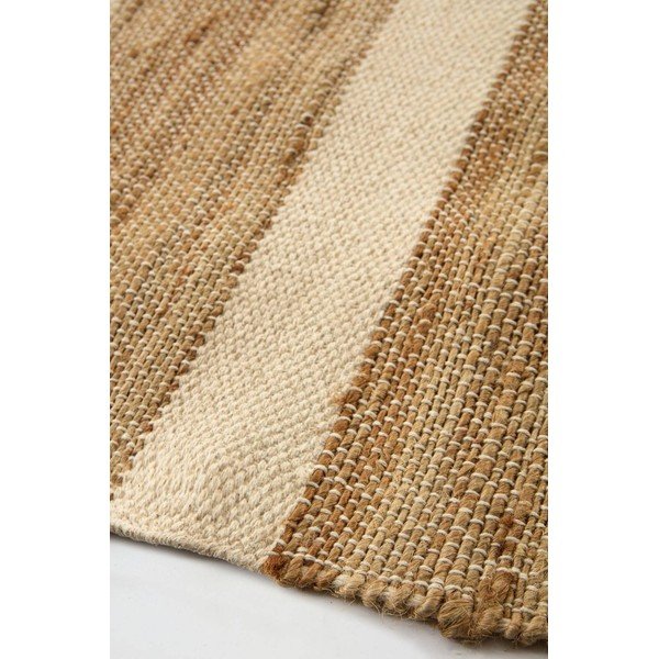 Covor în culoare naturală țesut manual din amestec de iută 160x230 cm Otti – Jotex-image-2