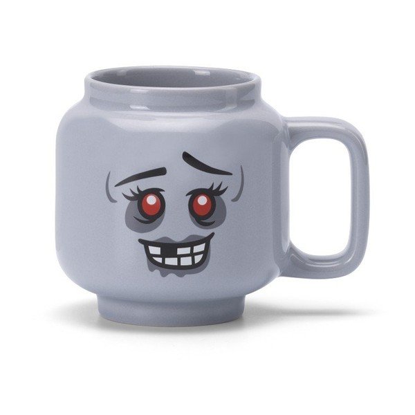 Cană pentru copii gri pentru latte din ceramică 255 ml Zombie – LEGO®