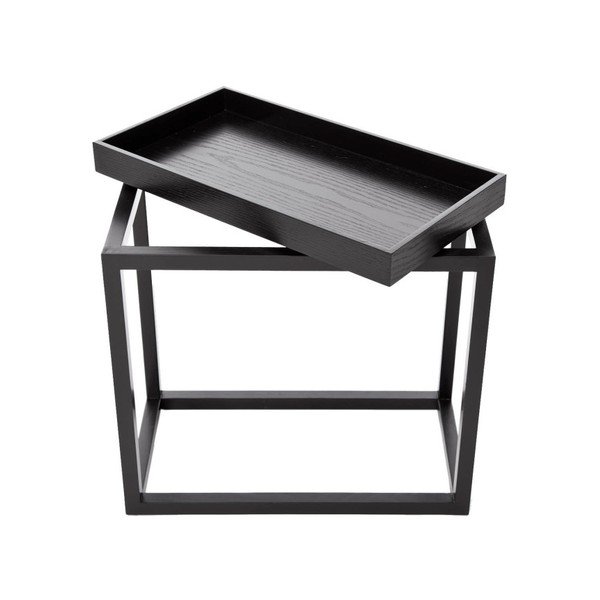 Măsuță de cafea NORR11 Theo, negru-image-1