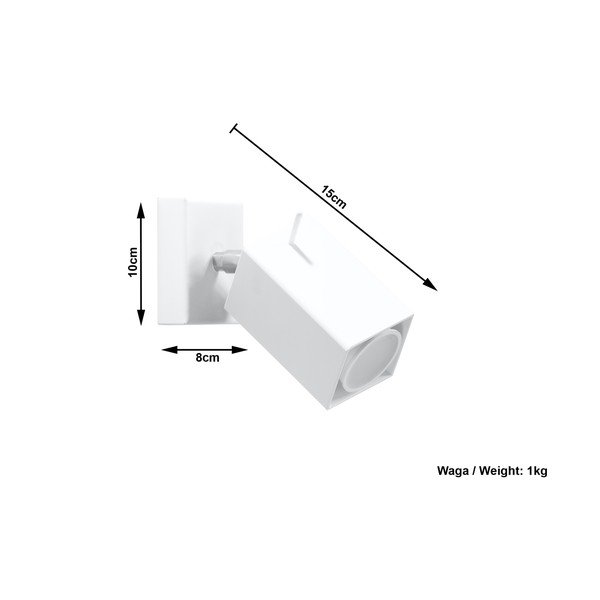 Aplică Sollux Toscana, alb-image-4