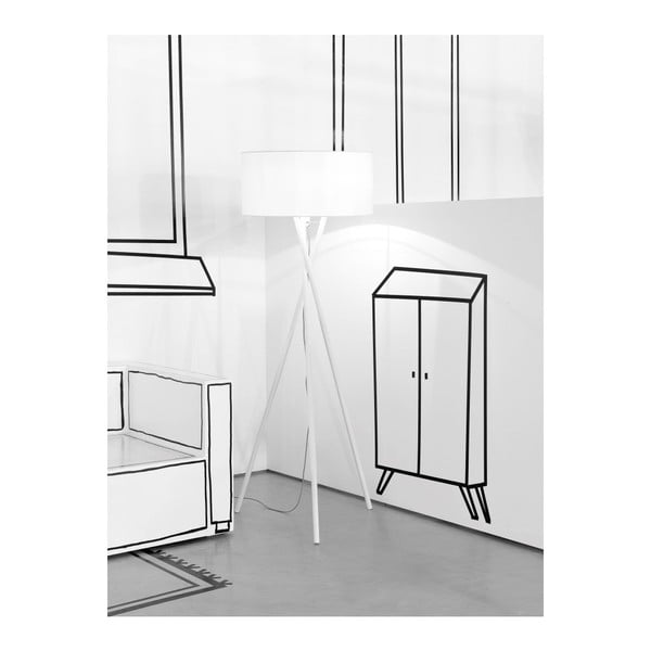Lampadar alb (înălțime 175 cm) Hampton – it's about RoMi-image-1