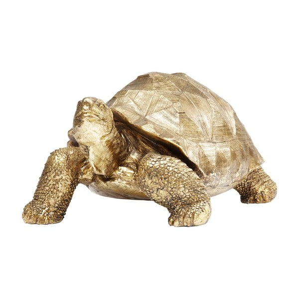 Statuetă decorativă Kare Design Turtle, auriu