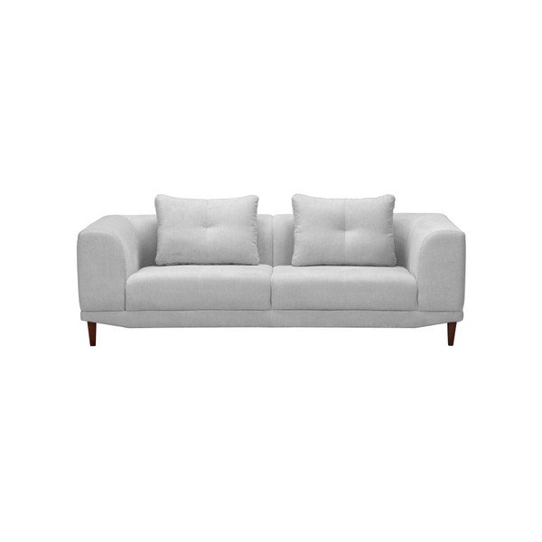 Canapea cu trei locuri Windsor & Co Sofas Sigma, gri deschis-image-1