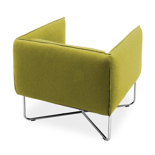 Fotoliu Softline Groove, galben-image-3