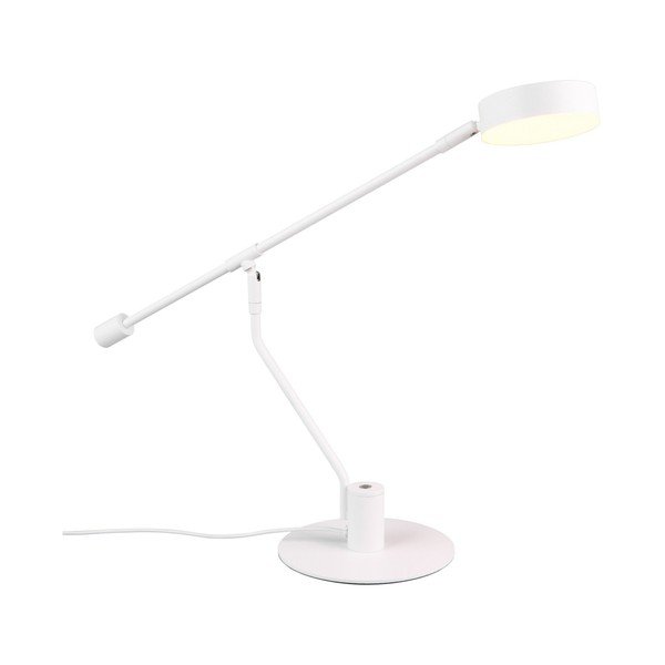 Veioză alb mat LED cu structură flexibilă (înălțime 64 cm) Manduro – Trio