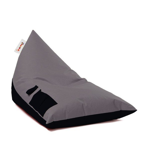 Fotoliu bean bag gri Pyramid – Floriane Garden