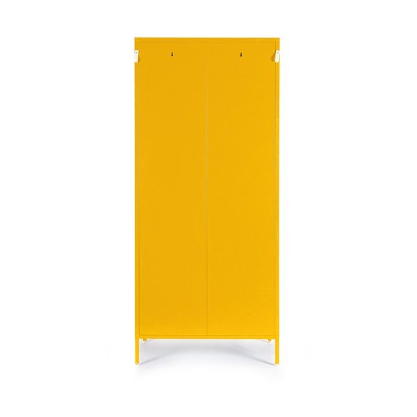 Dulap galben din metal cu încuietoare 80x185x50 cm Cambridge – Yes Everyday-image-4