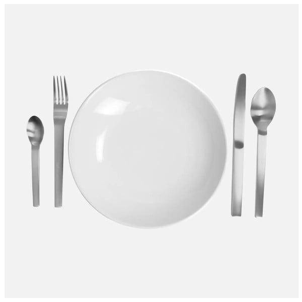 Tacâmuri argintii din oțel inoxidabil 24 buc. Boldi – FABINI-image-2