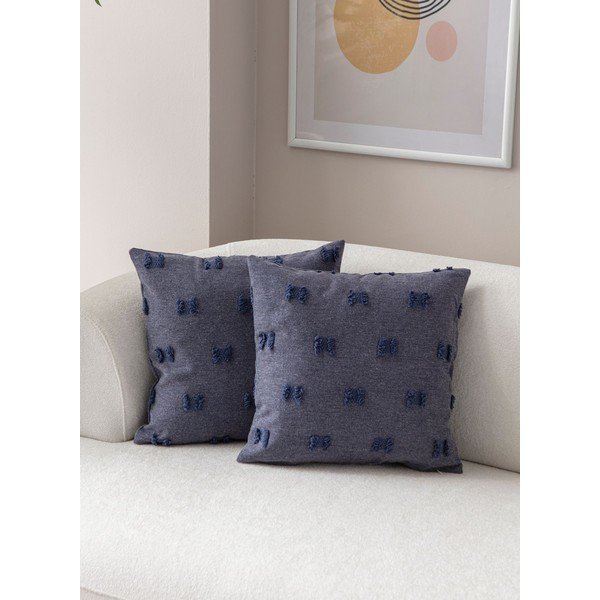 Fețe de pernă 2 buc. 43x43 cm Tuffet – Mioli Decor-image-1