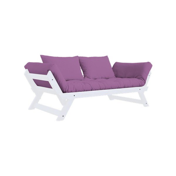 Canapea extensibilă Karup Bebop White/Taffy Pink-image-3
