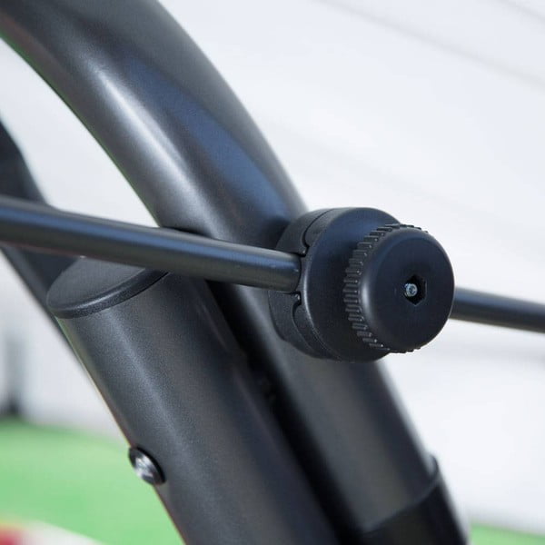 Balansoar de grădină negru din metal Celebs - Dajar-image-4