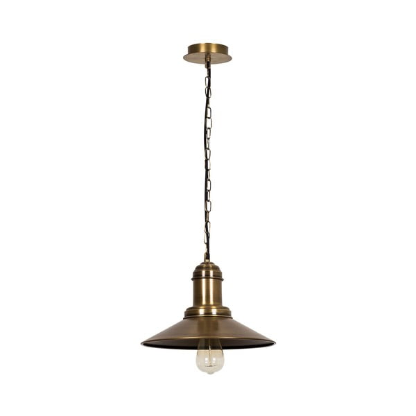 Lustră în culoarea bronz cu abajur din metal ø 30 cm Sivani – Opviq lights-image-3