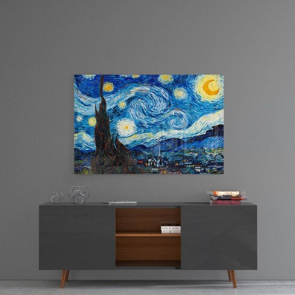 Tablou din sticlă Insigne Night Sky-image-1