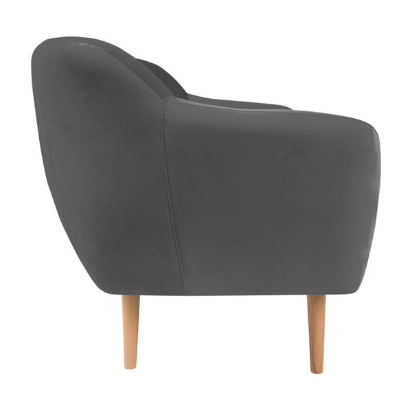 Canapea cu 2 locuri Mazzini Sofas AMELIE, gri-image-4