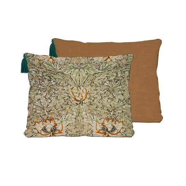 Față de pernă Tierra Bella Honeysuckle, 50 x 35 cm, galben muștar