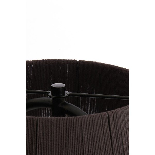 Veioză maro închis cu abajur textil (înălțime 58 cm) Espino – Light & Living-image-4
