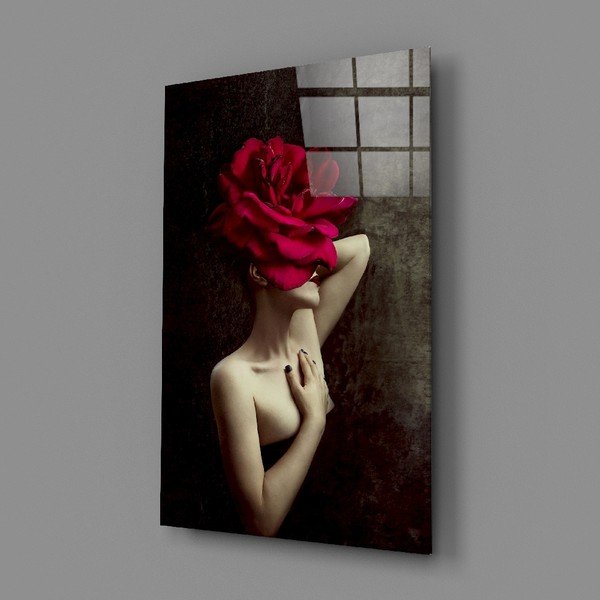 Tablou din sticlă Insigne Rose-image-4