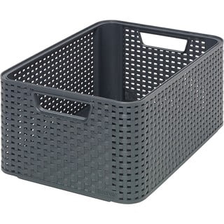 Coș de depozitare Curver Style, 18 l, gri