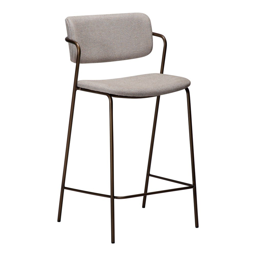 Scaun de bar gri (înălțime șezut 67,5 cm) Zed – DAN-FORM Denmark