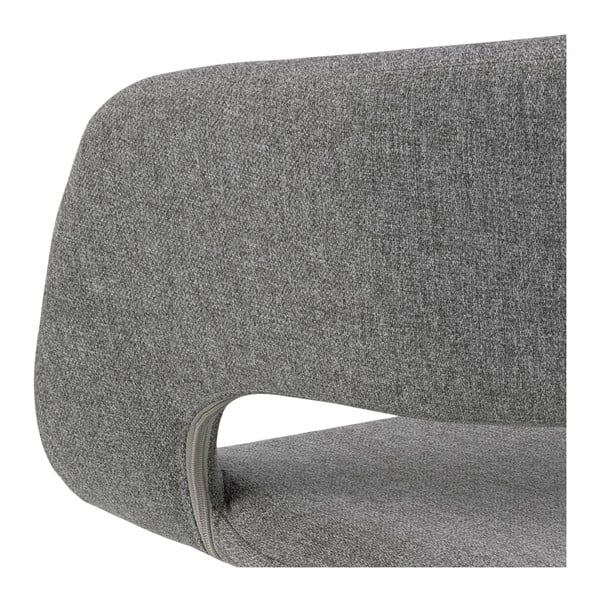 Scaun dining rotativ Actona Grace, gri-image-1