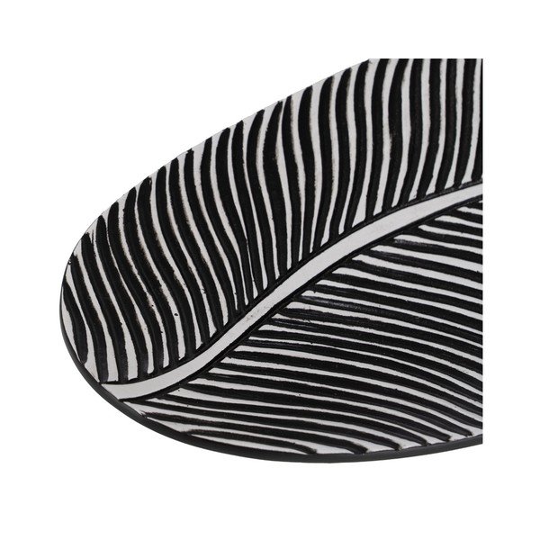 Tavă decorativă din polirășină 16x37 cm B&W – Ixia-image-3