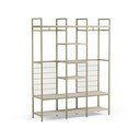 Șifonier verde deschis din oțel 140x179,5x40 cm Amara – Marckeric